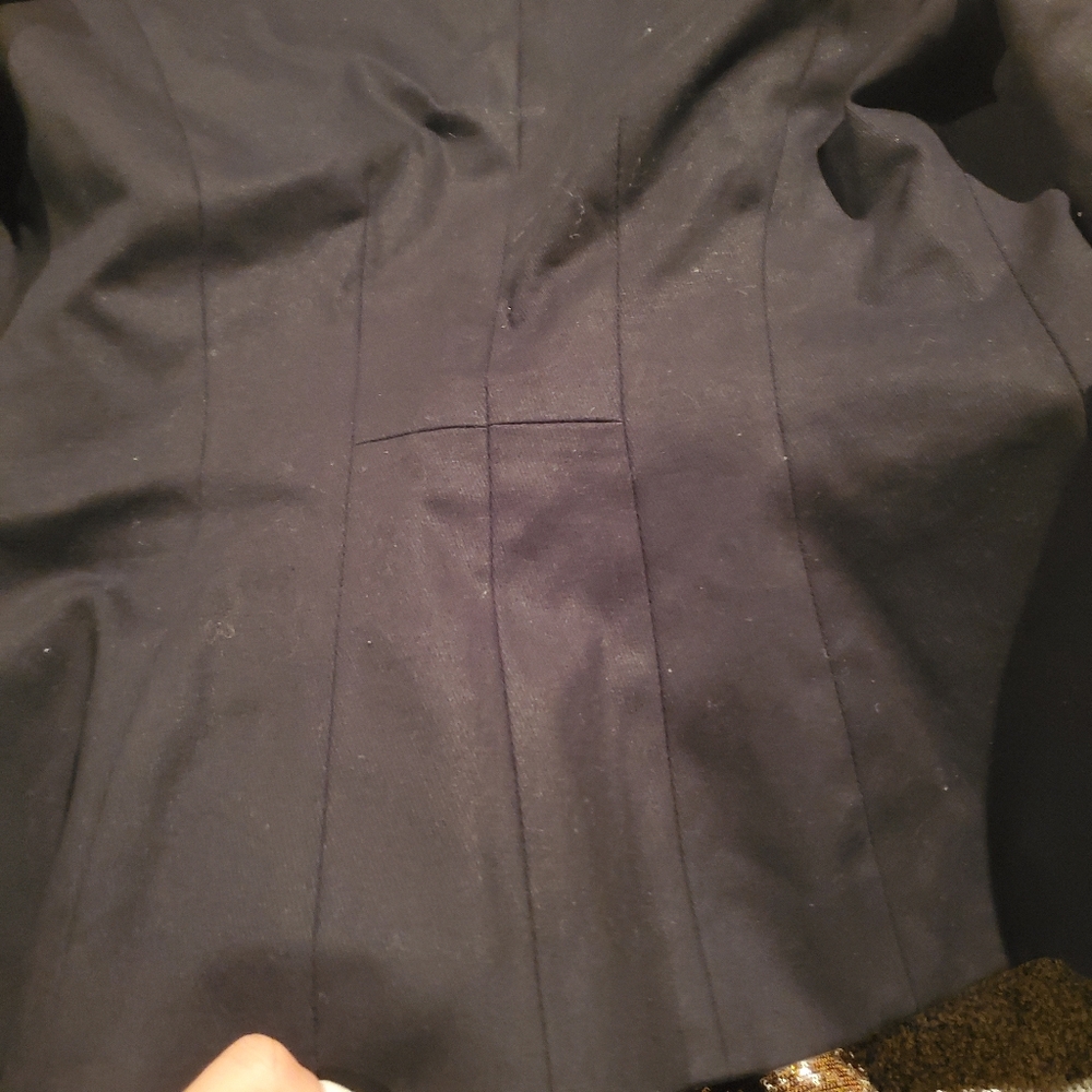 Pink Tartan Black Women's Blazer - Picture 7 of 8